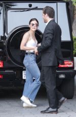 LUCY HALE Out in Beverly Hills 07/26/2016