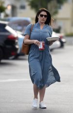 LUCY PINDER Out and About in Beverly Hills 05/19/2016