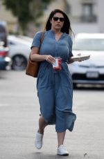 LUCY PINDER Out and About in Beverly Hills 05/19/2016