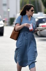 LUCY PINDER Out and About in Beverly Hills 05/19/2016