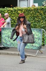LYNDREA PRICE Out and About in London 07/09/2016