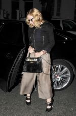 MADONNA at Locanda Locatelli in London 07/15/2016