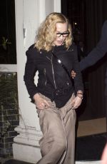 MADONNA at Locanda Locatelli in London 07/15/2016