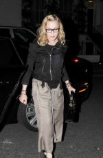 MADONNA at Locanda Locatelli in London 07/15/2016