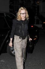 MADONNA at Locanda Locatelli in London 07/15/2016