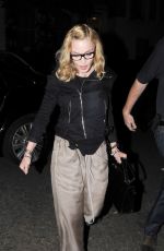 MADONNA at Locanda Locatelli in London 07/15/2016