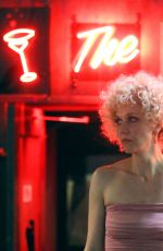 MAGGIE GYLLENHAAL on the Set of 