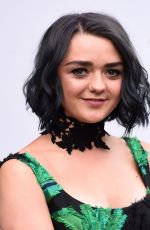 MAISIE WILLIAMS at Serpentine Summer Party in London 07/06/2016