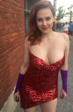 MAITLAND WARD at Batman vs Superman Experience at Comic-con 07/23/2016