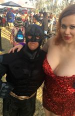 MAITLAND WARD at Batman vs Superman Experience at Comic-con 07/23/2016