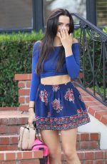 MARA TEIGEN in Short Skirt Out in Los Angeles 06/29/2016