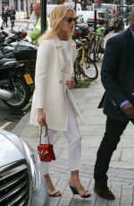 MARGOT ROBBIE Arrives at BBC Radio 1 Studios in London 07/05/2016