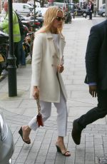 MARGOT ROBBIE Arrives at BBC Radio 1 Studios in London 07/05/2016