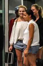 MARGOT ROBBIE at Miami International Airport 07/24/2016