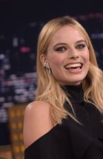 MARGOT ROBBIE at Tonight SHow Starring Jimmy Fallon in New York 07/29/2016