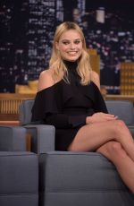 MARGOT ROBBIE at Tonight SHow Starring Jimmy Fallon in New York 07/29/2016