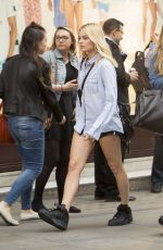 MARGOT ROBBIE Heading to the Underground in London 07/04/2016