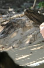 MARGOT ROBBIE in Swimsuit Surfing in Hawaii 07/19/2016
