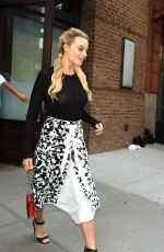 MARGOT ROBBIE Leaves Her Hotel in New York 07/30/2016