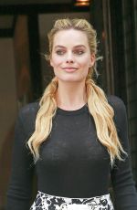 MARGOT ROBBIE Leaves Her Hotel in New York 07/30/2016