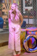 MARGOT ROBBIE on the Set of Despierta America in Miami 07/25/2016