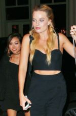 MARGOT ROBBIE Out for Dinner in New York 07/30/2016