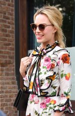 MARGOT ROBBIE Out in New York 07/28/2016
