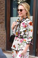 MARGOT ROBBIE Out in New York 07/28/2016