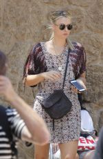 MARIA SHARAPOVA at Columbus Monument in Barcelona 07/11/2016