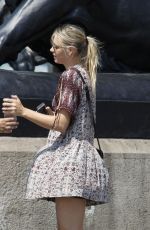 MARIA SHARAPOVA at Columbus Monument in Barcelona 07/11/2016