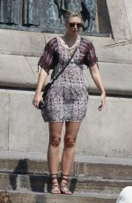 MARIA SHARAPOVA at Columbus Monument in Barcelona 07/11/2016