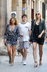 MARIA SHARAPOVA Out and About in Barcelona 07/13/2016