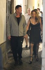 MARIAH CAREY and James Packer out in Capri 07/06/2016