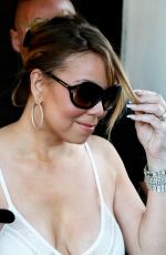 MARIAH CAREY at a Private Dinner in St Tropez 07/19/2016