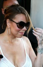 MARIAH CAREY at a Private Dinner in St Tropez 07/19/2016