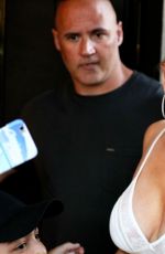 MARIAH CAREY at a Private Dinner in St Tropez 07/19/2016