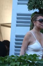 MARIAH CAREY at a Private Dinner in St Tropez 07/19/2016