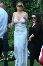MARIAH CAREY at a Private Dinner in St Tropez 07/19/2016