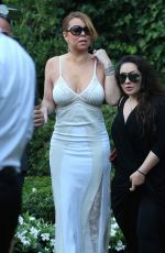 MARIAH CAREY at a Private Dinner in St Tropez 07/19/2016