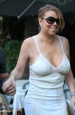 MARIAH CAREY at a Private Dinner in St Tropez 07/19/2016