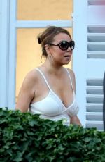 MARIAH CAREY at a Private Dinner in St Tropez 07/19/2016