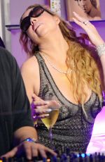 MARIAH CAREY at an Italian Nightclub 07/24/2016