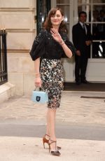 MARION COTILLARD at Christian Dior Haute Couture Fall/Winter 2016/2017 Show in Paris 07/04/2016