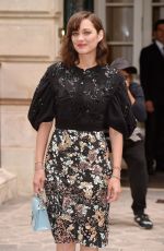 MARION COTILLARD at Christian Dior Haute Couture Fall/Winter 2016/2017 Show in Paris 07/04/2016