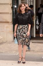 MARION COTILLARD at Christian Dior Haute Couture Fall/Winter 2016/2017 Show in Paris 07/04/2016
