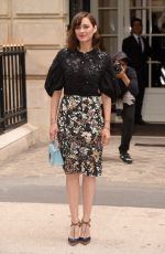 MARION COTILLARD at Christian Dior Haute Couture Fall/Winter 2016/2017 Show in Paris 07/04/2016