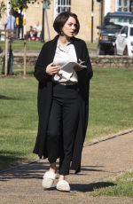 MARION COTILLARD on the Set of Assassins Creed in Ely 07/26/2016