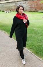 MARION COTILLARD on the Set of Assassins Creed in Ely 07/26/2016