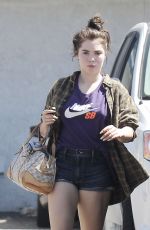 MCKAYLA MARONEY Leaves Acupuncture Clinic in Los Angeles 07/15/2016