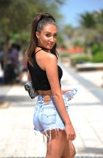 MEGAN MCKENNA in Cutt Off Out in Mallorca 07/05/2016